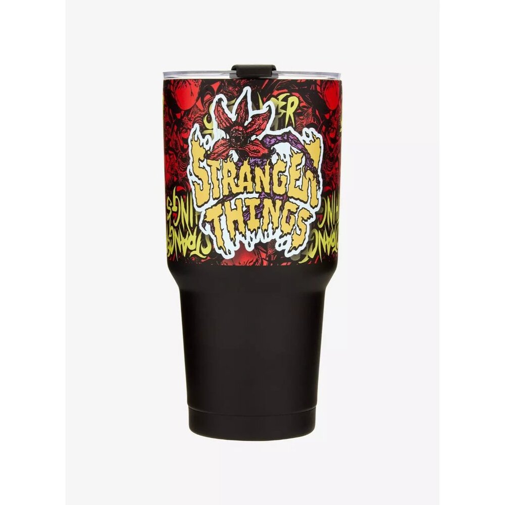 Stranger Things Demogorgon Stainless Steel Travel Cup NEW
